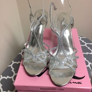 Nina Shoes - Glennis Silver baby